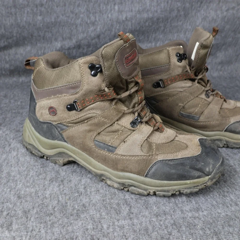 Magellan Outdoors Boots Mens Size 12 Brown Elevation Mid Hiking Outdoor Trail